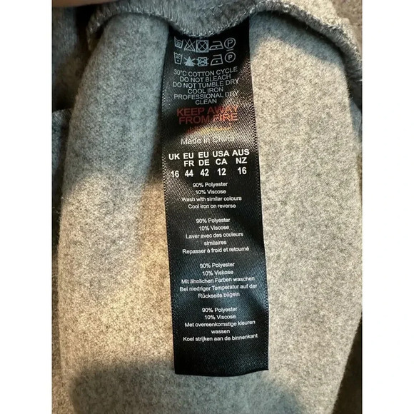 NWT Nasty Gal Oversized Wool Look Coat - Picture 5 of 5